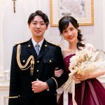 「お姫様抱っこで始まる教会大階段でのフラワーシャワー」(2022年7月カップルインタビュー)