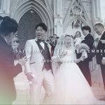 「親族と友人中心のアットホームなパーティー」